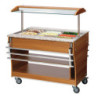 Chariot Buffet Chaud - 3 x GN 1/1