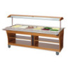 Hot Buffet Trolley - 6 x GN 1/1