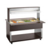 Chariot Buffet Chaud - 4 x GN 1/1