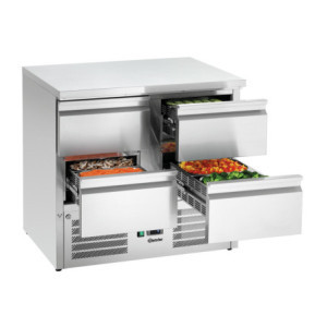 Mini Refrigerated Table GN 1/1 - 4 Drawers