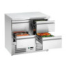Mini Refrigerated Table GN 1/1 - 4 Drawers