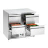 Mini Table Réfrigérée GN 1/1 - 4 Tiroirs