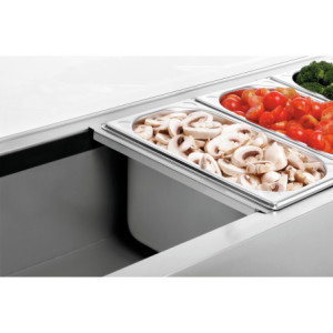 Saladette Réfrigérée à Poser - 10 x GN 1/4