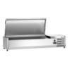 Saladette Hladilna za Postavitev Inox - 3 x GN 1/3 + 1 x GN 1/2
