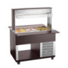 Chariot Buffet Chaud - 3 x GN 1/1