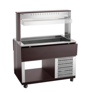 Chariot Buffet Chaud - 3 x GN 1/1