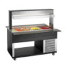 Chariot Buffet Chaud - 4 x GN 1/1