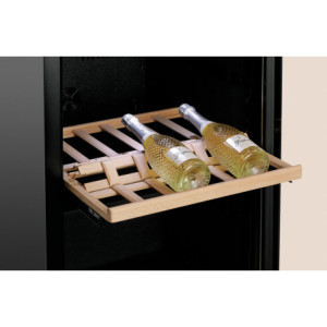 Leseni stojalo za vino - 6 steklenic