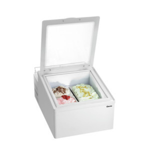 Ice Cream Display Case - 2 x 5 L - Bartscher