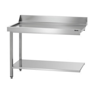 Tabela za nalaganje za pomivalni stroj - L 1200 mm - Bartscher