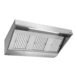 Wall-Mounted Hood with Lighting - L 1700 x D 900 mm - Bartscher