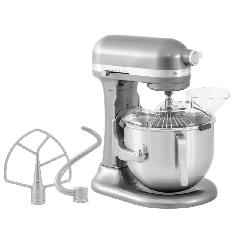 KitchenAid Silver Mixer - 6.6 L - Bartscher KitchenAid Silver Mixer - 6.6 L - Bartscher