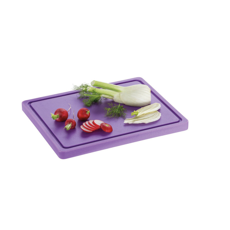 Deska za rezanje 325 x 265 mm - Vijolična - 20 mm debeline - Bartscher Deska za rezanje 325 x 265 mm - Vijolična - 20 mm debeline - Bartscher