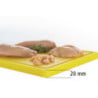 Deska za rezanje 325 x 265 mm - Rumena - 20 mm debeline - Bartscher