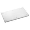 Deska za rezanje 530 x 325 mm - Bela - 20 mm debeline - Bartscher