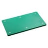 Deska za rezanje 530 x 325 mm - Zelena - 20 mm debeline - Bartscher