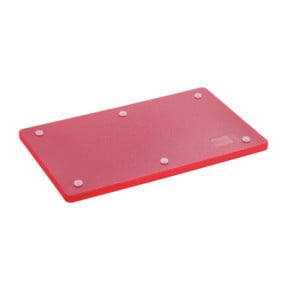 Deska za rezanje 530 x 325 mm - Rdeča - 20 mm debeline - Bartscher
