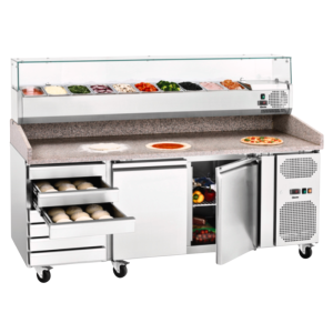 Refrigerated Saladette to Place - 10 x GN 1/4