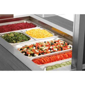 Chariot Buffet Chaud - 4 x GN 1/1