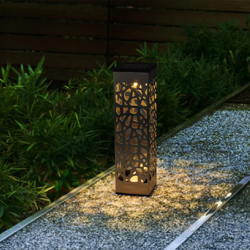 Balise Solaire Organic Inox - Komplet 3 - Lumisky