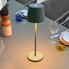 Kelly Olive LED Touch Table Lamp with Charging Tray - Set of 6 - Lumisky
