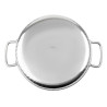 Plat iz kladivastega nerjavečega jekla za predstavitev na mizi 180mm - Gastronoble