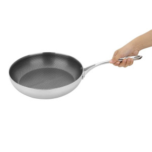 Sauteuse iz nerjavečega jekla 24 cm - Gastronoble