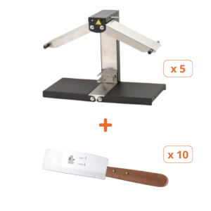 Pack Brezières Basalte in Noži za Raclette - Tellier