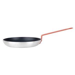 Aluminijasta ponev proti prijemanju Teflon Rdeč ročaj 280mm - Gastronoble