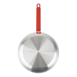 Aluminijasta ponev proti prijemanju Teflon Rdeč ročaj 280mm - Gastronoble