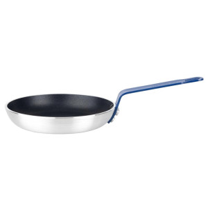 Poêle Aluminium Antiadhésive Teflon Poignée Bleue 20cm - Gastronoble