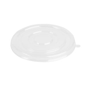Rebrasti pokrovi PET Fiesta za recikliranje za sklede 400/500 ml - Paket 50 - Gastronoble