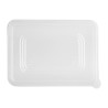 Recyclable PET Fiesta Lids for Bagasse Trays - Pack of 100 - Gastronoble