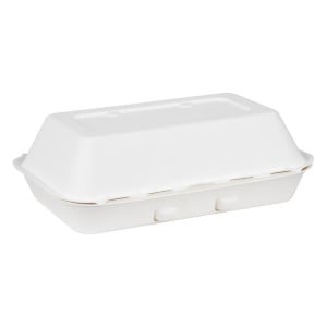 Compostable Bagasse Food Trays Fiesta 400x335mm - Pack of 200 - Fiesta Green