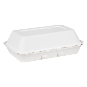 Barquette Alimentaires en Bagasse Fiesta Compostable 400x335mm - Lot de 200 - Fiesta Green