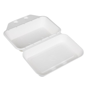 Barquette Alimentaires en Bagasse Fiesta Compostable 400x335mm - Lot de 200 - Fiesta Green