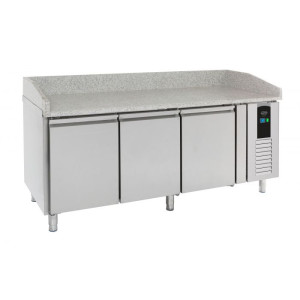 Table de Préparation pour Pizza à 3 Portes - 410 L - CombiSteel