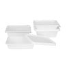 Barquette Alimentaires en Bagasse Fiesta Compostable 500ml - Lot de 100 - Gastronoble
