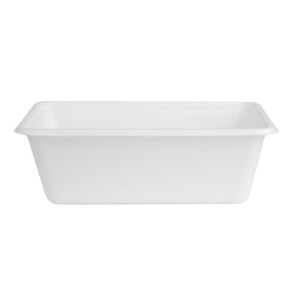 Barquette Alimentaires en Bagasse Fiesta Compostable 800ml - Lot de 100 - Fiesta Green