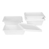 Barquette Alimentaires en Bagasse Fiesta Compostable 800ml - Lot de 100 - Fiesta Green