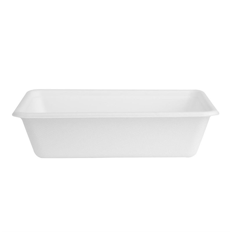 Kompostabilne posode za hrano iz bagase 650 ml - Paket 100 - Gastronoble Kompostabilne posode za hrano iz bagase 650 ml - Paket 100 - Gastronoble