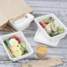 Kompostabilne posode za hrano iz bagase 650 ml - Paket 100 - Gastronoble
