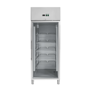 Pozitivna steklena hladilna omara - 650 L - Dynasteel