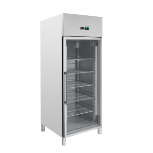 Pozitivna steklena hladilna omara - 650 L - Dynasteel