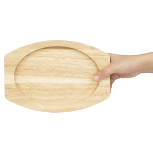 Deska za ovalni litoželezni pladenj - 260x165 mm