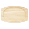Deska za ovalni litoželezni pladenj - 335x205 mm