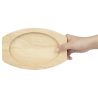 Deska za ovalni litoželezni pladenj - 230x135 mm