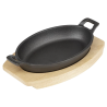 Deska za ovalni litoželezni pladenj - 230x135 mm