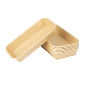 Reciklabilne posode za suši 220 x 90 mm - Paket 300 - Fiesta Green
