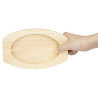 Deska za ovalni litoželezni pladenj - 210x120 mm